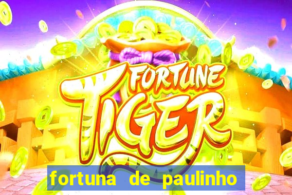 fortuna de paulinho roupa nova